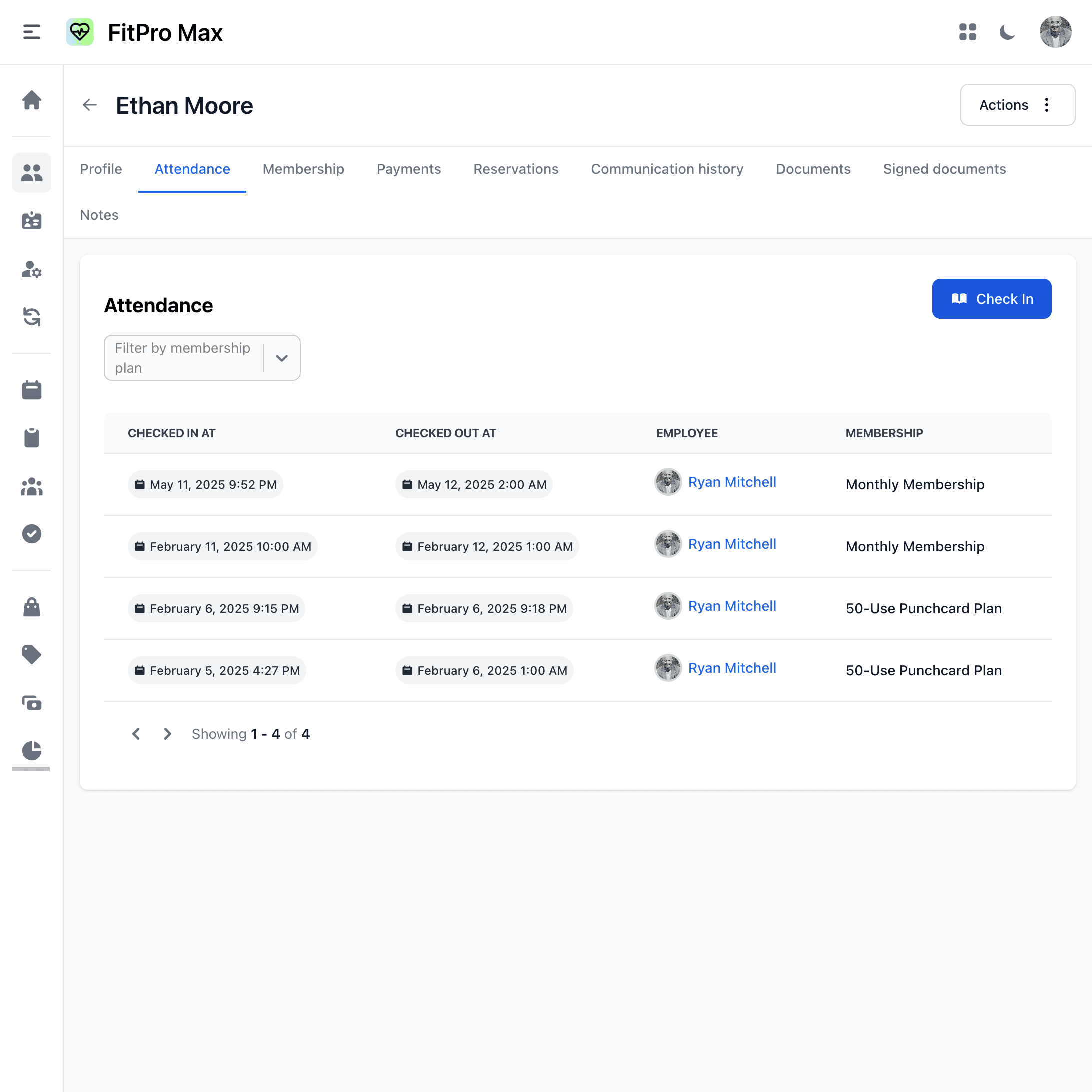 Martial Arts Class Management Screenshot Martial Arts Class Management Screenshot